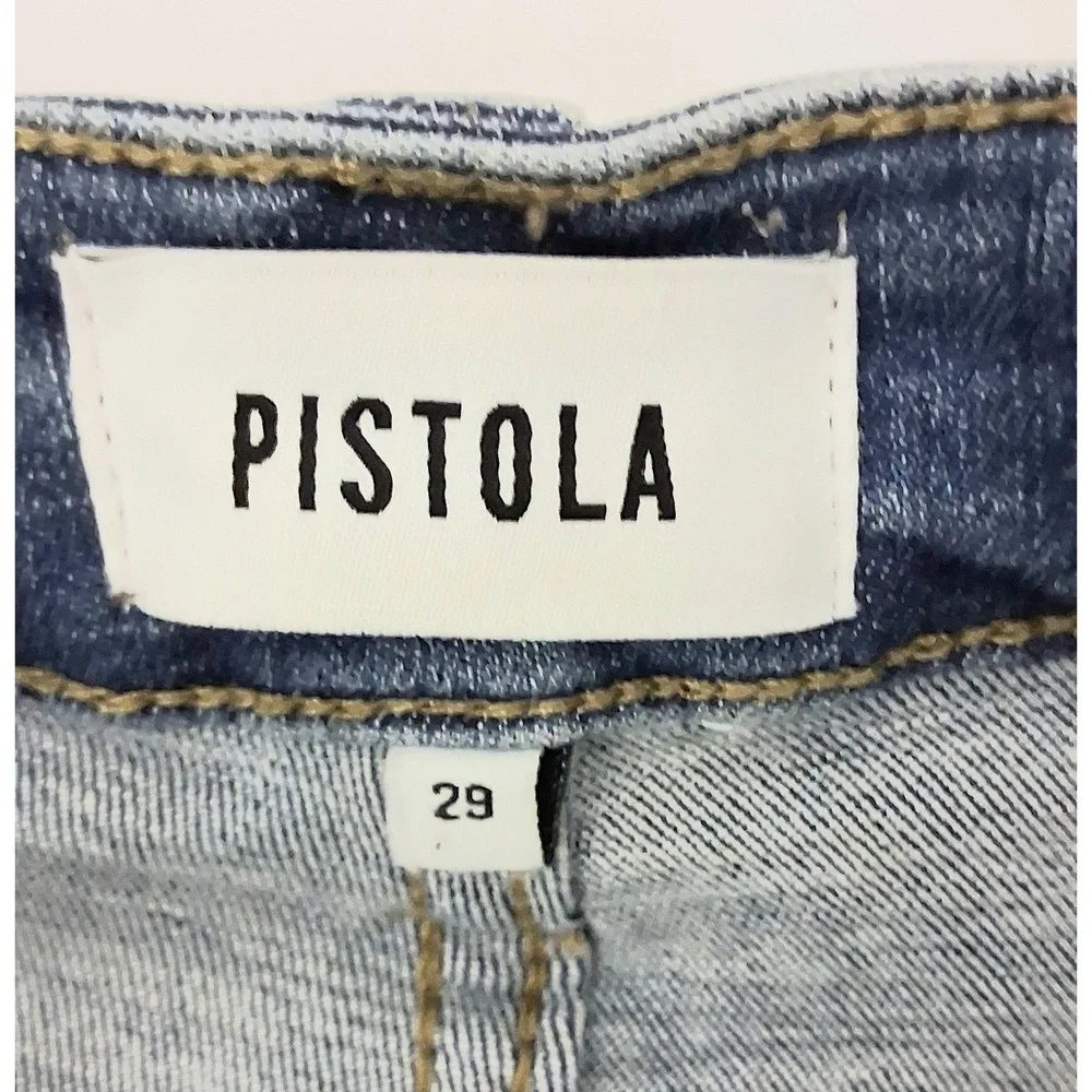 Pistola Jeans Women's Size 29 Blue Medium Wash Krista High Rise Bootcut Denim